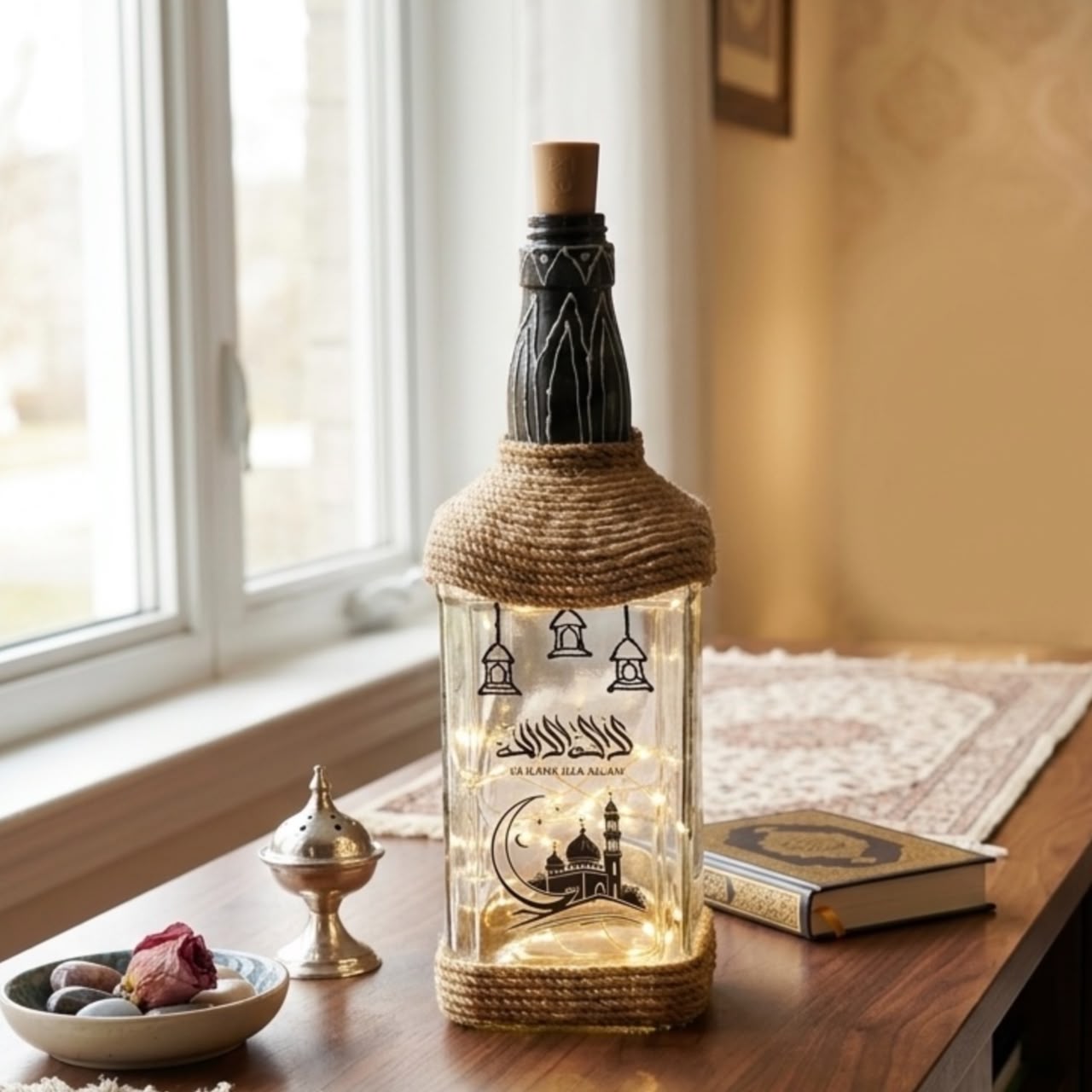 WhatsApp Image 2026-07-22 at 3.49.01 PM Premium Calligraphy Lighting Bottle - Image 1