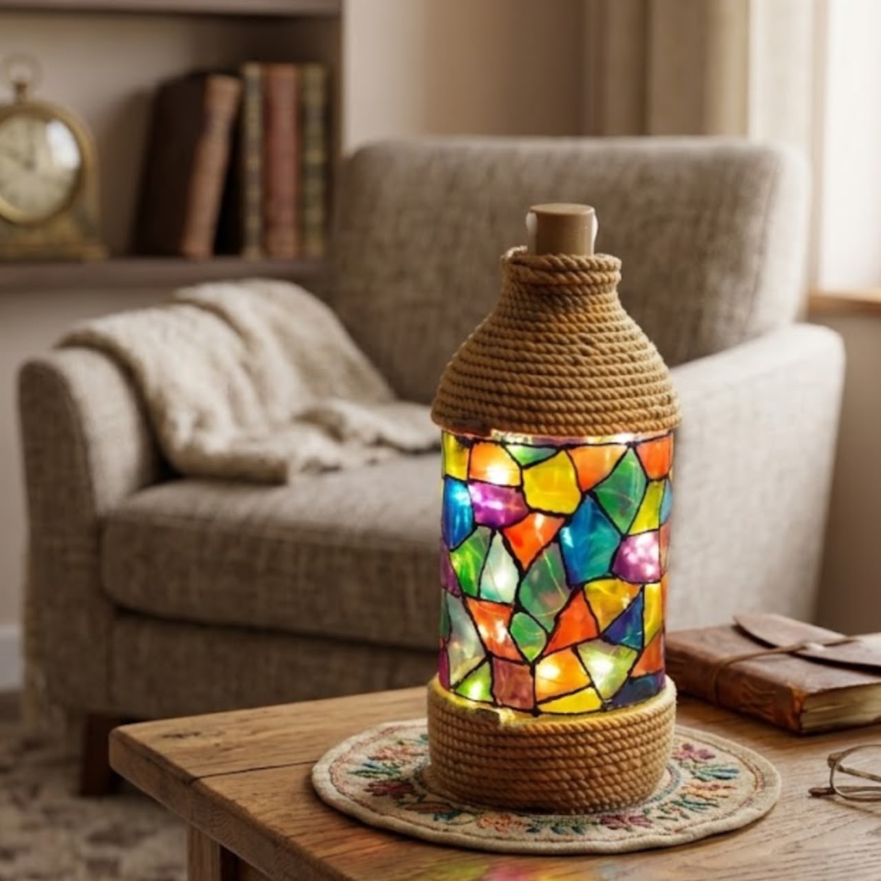WhatsApp Image 2026-07-22 at 4.01.06 PM Premium Glass paint Lighting Bottle - Image 1